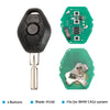BMW 3 5 Series X3 Complete Remote Car Key w/ Chip ID46 (2002-2013)