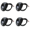 Trailer Truck 4 x Amber Red LED Clearance Lights