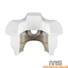 Harley Low Rider White Upper Lower Fairings w/7" Headlight & Mounts (2016-2023)