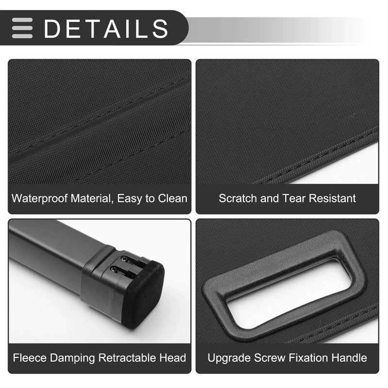 Lexus CT200h 2011-2017 Trunk Parcel Shelf Black Retractable Cargo Cover