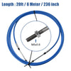 Yamaha Blue 2 x 20ft 236 Inch Marine Type Shift Remote Control Box Cable