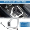Jeep Cherokee 2014-2018 Silver Tone Transmission Shifter Bezel