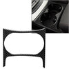 Audi Q5 SQ5 Black Carbon Fiber Epoxy Coating Water Cup Holder Trim (2008-2017)