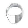 Harley XL1200 Chrome Right Side Battery Cover Trim & Oil Dipstick Bezel Kit