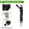 PORSCHE CAYMAN 2.0L (2017-2019) 1 x Black Fuel Injector
