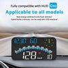 Universal GPS Car HUD Head-Up Display Speedometer with Overspeed Alarm