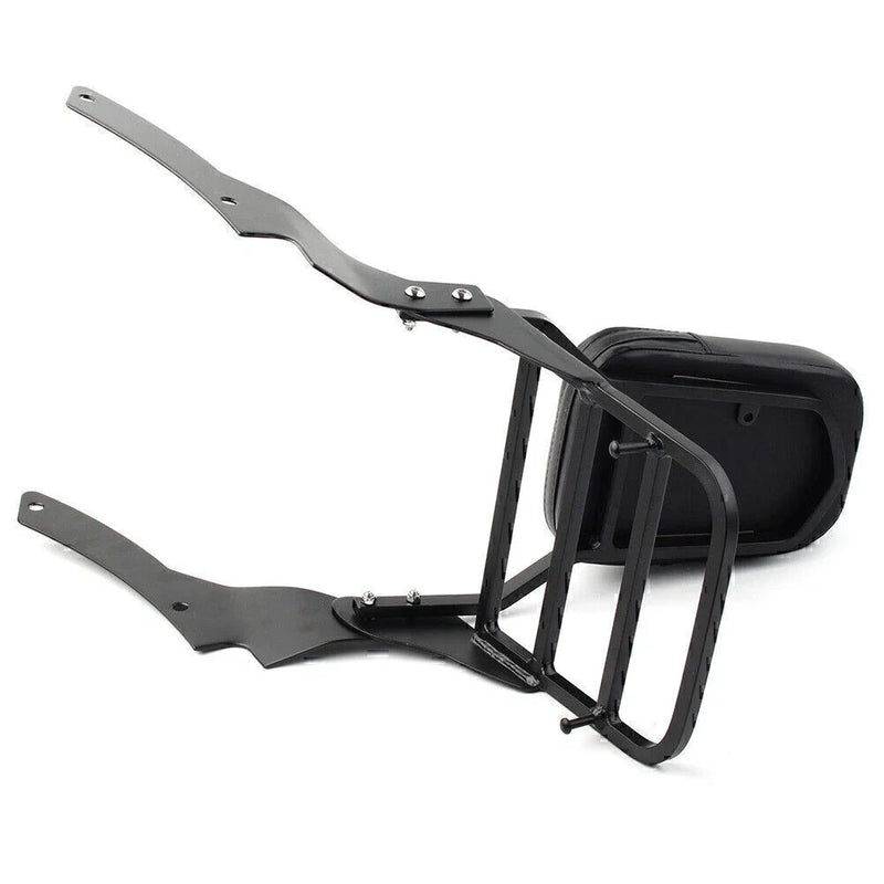 Yamaha V-Star XVS400 XVS650 Backrest Sissy Bar Luggage Rack (98-13)