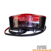 Harley Chopper Bobber License Plate Bracket w/ Taillight
