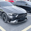 Benz CLE C236 3 x Front Bumper Spoiler Lip Splitter Kit (2024-2025)