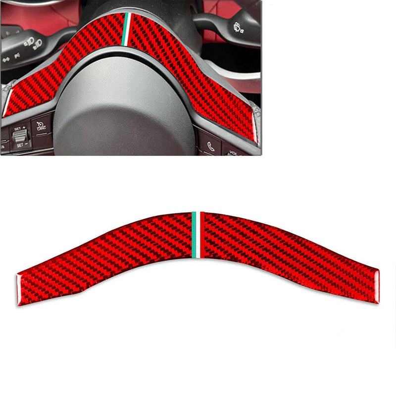 Alfa Romeo Giulia Steering Wheel Strip Cover Trim (2020-2024)
