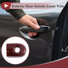 Nissan Versa Red Exterior Door Handle Cover Trim (2007-2012)