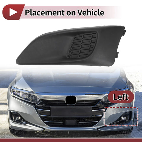 Chevrolet Sonic 1 Pc Front Left Fog Light Grill (2012-2016)