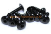 Motorcycle 10 x M6 x 20mm Fork Head Screw Aluminum Anodized Black