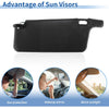 Honda Civic 1996-2000 Black Left & Right Sun Visors (1996-2000)