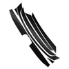 Honda Civic 8 Pcs Front Hood Grille Bumper Trim Stickers (2016-2020)