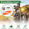 Motorcycle Handlebar End Grips Diamond Pattern
