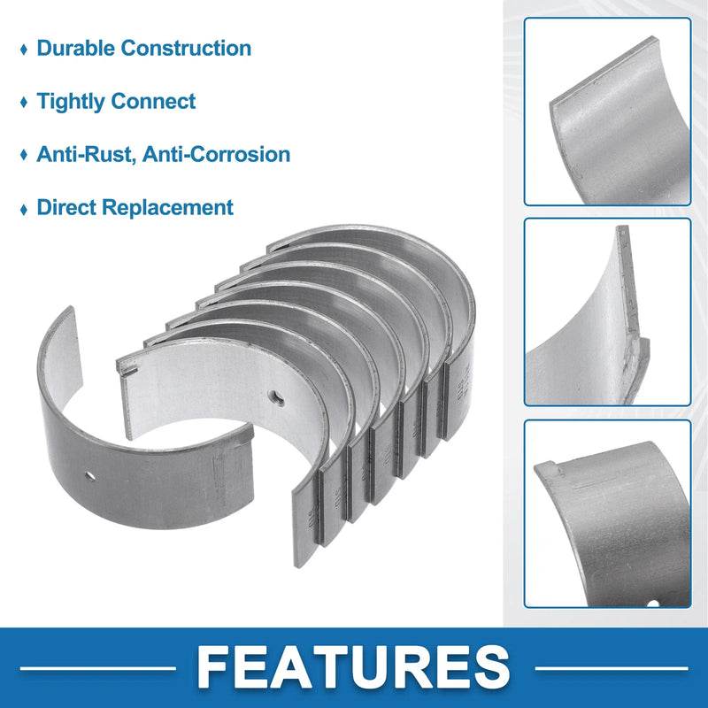 Mitsubishi Connecting Rod Bearing Set (8 Pcs)