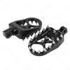 Harley Dyna Sportster Fatboy Wide Foot Pegs 360° Rotating