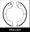 Mitsubishi Triton Rear Brake Shoe Drum Overhaul Kit
