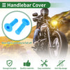 Sky Blue 7/8" 22mm Motorcycle Hand Grips Cover Kit