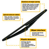 Mercedes Benz ML350 ML400 ML550 Rear Wiper Blade Arm (2005–2019)