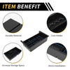 Chevy Silverado 1500 for GMC Black Blue Center Console Organizer Tray