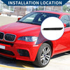BMW X6 Black Front Left Bumper Reflector (2008-2014)