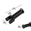 Harley Softail Low Rider Street Bob Passenger Footpeg Brackets (2018-2025)