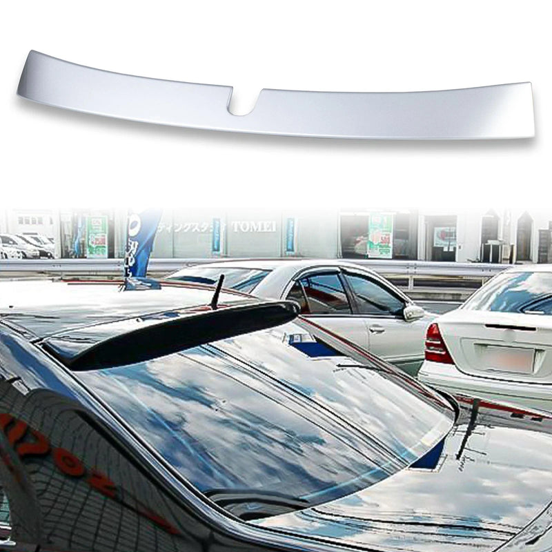 Mercedes Benz W203 Sedan (2001-2007) Silver 744 ABS Roof Spoiler
