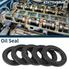 Make Model Oil Seal 45x70x8mm Rotary Shaft Seal NBR Rubber 5Pcs