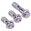 Yamaha, Kawasaki, Suzuki 3 x M10 x 1.25 Motorcycle Brake Banjo Bolts