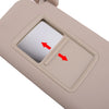 Toyota RAV4 Beige Left Sun Visor with Mirror (2006-2009)