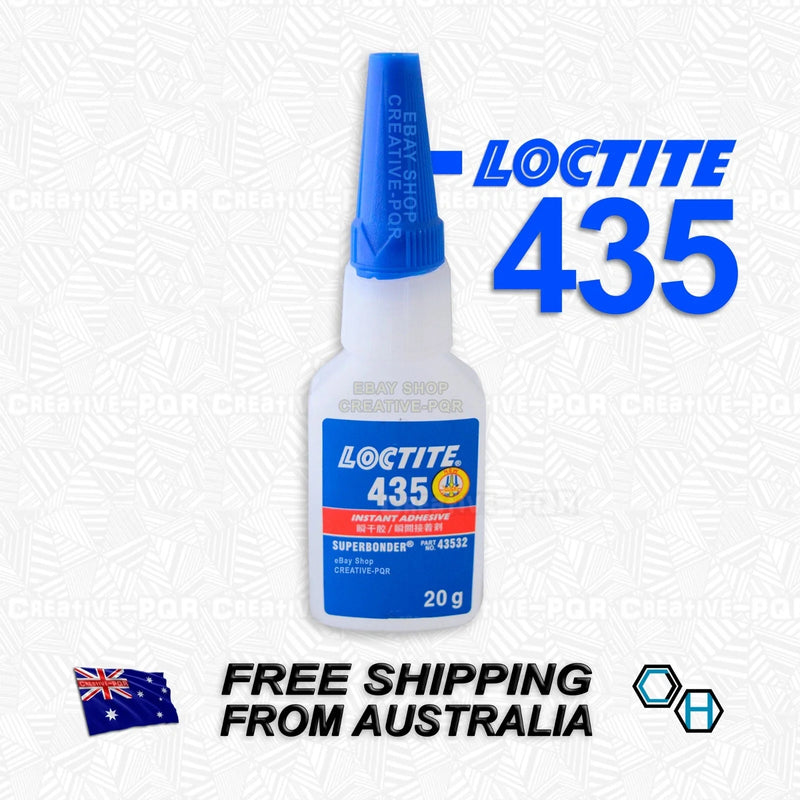 Loctite 435 20g Instant Adhesive Clear Toughened Super Glue