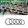 Vehicle Oil Seal 106x116x6mm 5 Pcs Seal Ring Rotary Shaft Seal NBR Rubber