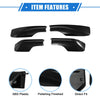 Toyota RAV4 (2001-2005) Black 4 x Car Roof Rack Side Rails End Covers