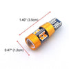 Pair Amber Car Position Parking City Lights 19SMD LED Bulbs
