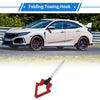 Toyota Avanza Red Folding Screw-on Tow Hooks (2004-2023)
