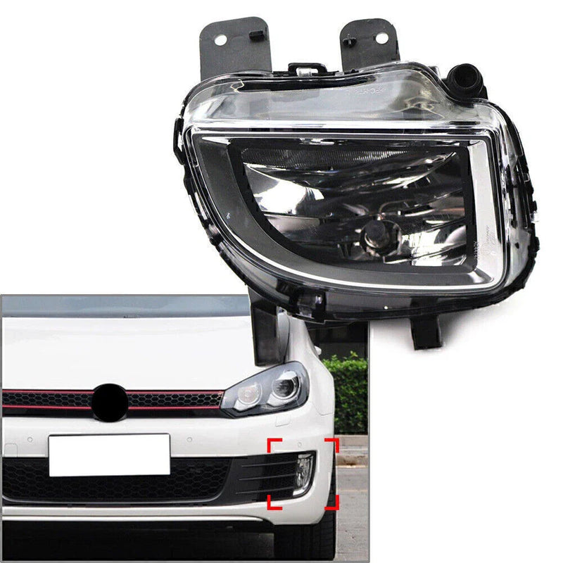 VW Golf Jetta GLI MK6 Left Front Fog Light Lamp (2010-2014)