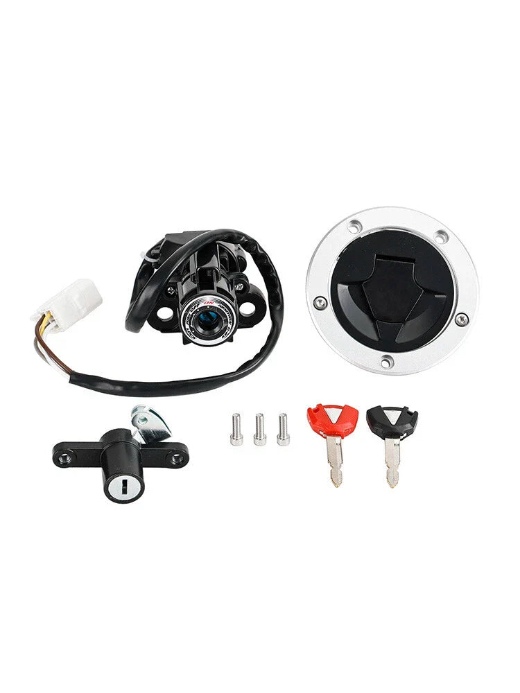 Kawasaki Ninja 650 ER-6F ER-6N EX Ninja 400 Lock Set (2012-2016)