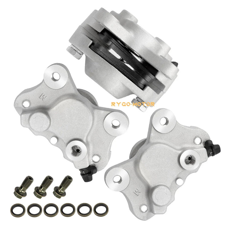 Arctic Cat ATV Front/Rear Brake Calipers w/ Master Cylinder (2002–2002)