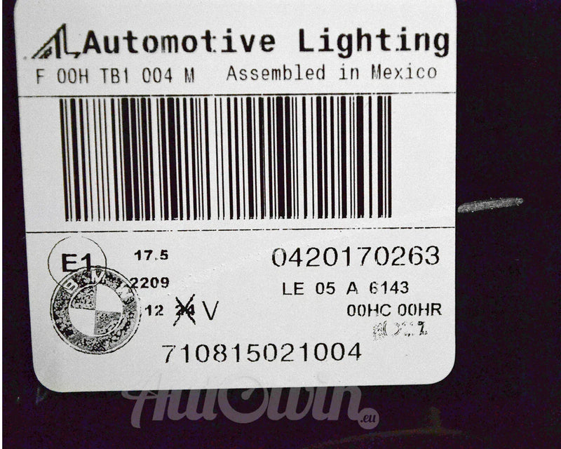 BMW X5 E70 (2006-2010) Genuine OEM UK New Halogen Headlight Right Side