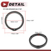 Honda Accord (2003-2007) 2 Pcs 6"x9" Speaker Spacer Rings