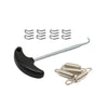 Motorcycle Exhaust Pipe Muffler Mounting Springs Hooks