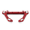 Motorcycle - Red 7/8" Aluminum Handlebar Balance Cross Bar Lever