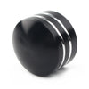 Harley 10 x Black CNC 9mm Motor Bolt Topper Caps