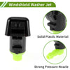 Dodge (2011-2019) Black Windshield Washer Nozzle & Hose Connector