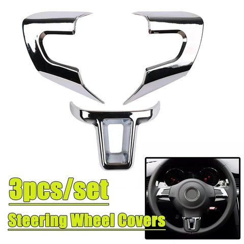 Golf 6 MK6 MK5 Car Steering Wheel Sticker Cover