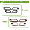 Chevrolet Colorado 4 x Interior Door Handle Bowl Cover Trim ABS (2023-2025)