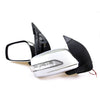 Nissan D40 Navara Pathfinder 2005-2014 Chrome Manual Door Mirrors LED