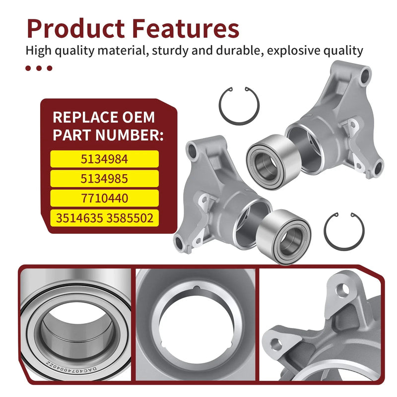 Polaris RZR 800 Wheel Carrier & Bearing Kit (2008–2014)